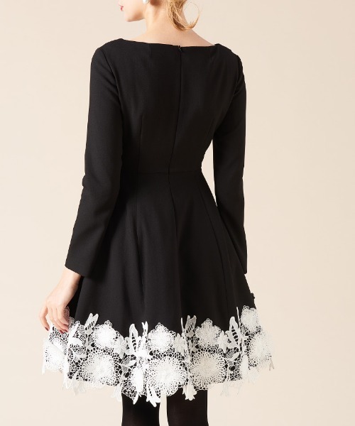 ワンピース ラグジュアリーレースヘムワンピース : ZOZOTOWN Yahoo!店