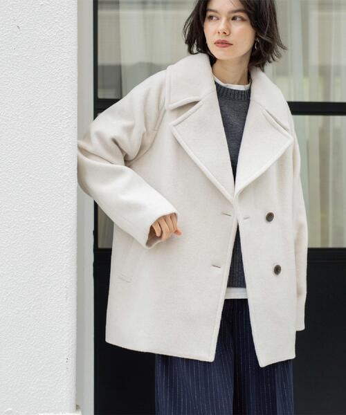 OPAQUE.CLIP（オペークドットクリップ） ピーコート pコート カシミヤ