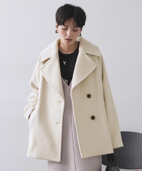 OPAQUE.CLIP（オペークドットクリップ） ピーコート pコート カシミヤ