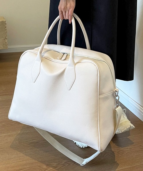 florist（フローリスト） ボストンバッグ 「2WAY/3WAY」大容量レザー