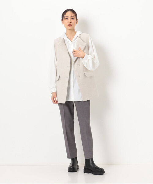 Gabardine K.T（ギャバジンK.T） ベスト ジレ やわらかメルトン