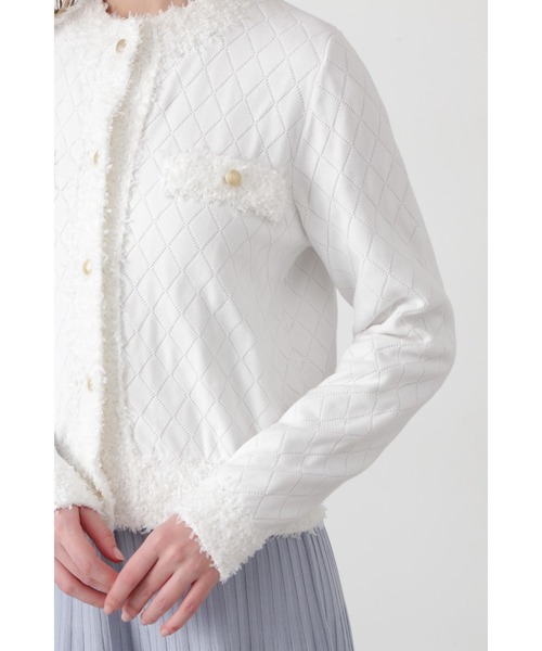 PINKY&DIANNE（ピンキー アンド ダイアン） カーディガン ラメツイード