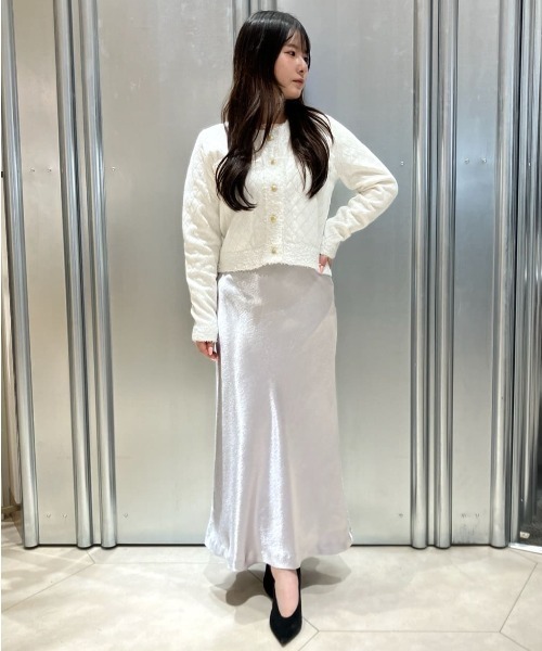 PINKY&DIANNE（ピンキー アンド ダイアン） カーディガン ラメツイード