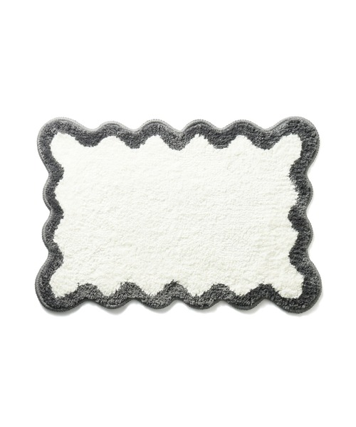 Francfranc（フランフラン） ラグ ラグマット ウェーブライン マルチ