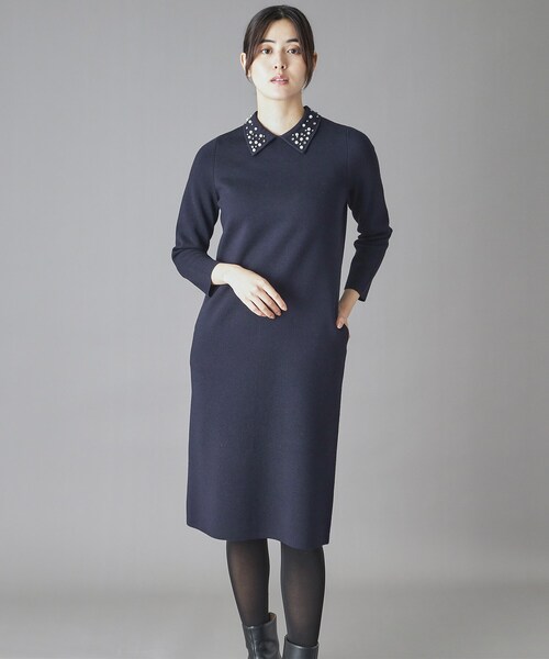 DRESSTERIOR（ドレステリア） ワンピース ビジューカラーニット