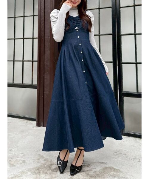 dazzlin（ダズリン） ワンピース ブラトップレイヤードワンピース