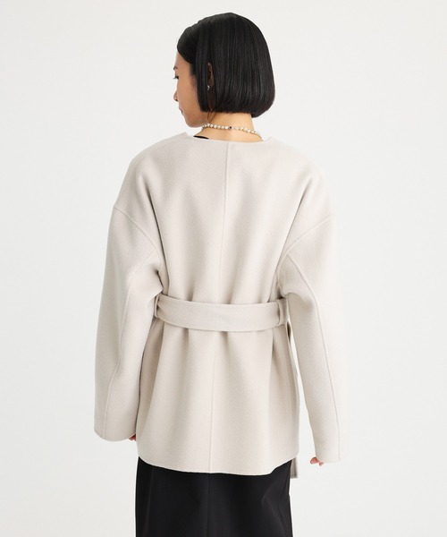 BABYLONE（バビロン） ジャケット ノーカラージャケット リバーノー