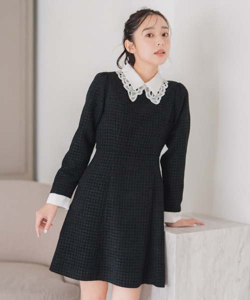 MISCH MASCH（ミッシュマッシュ） ワンピース 2025秋冬新作 レース襟