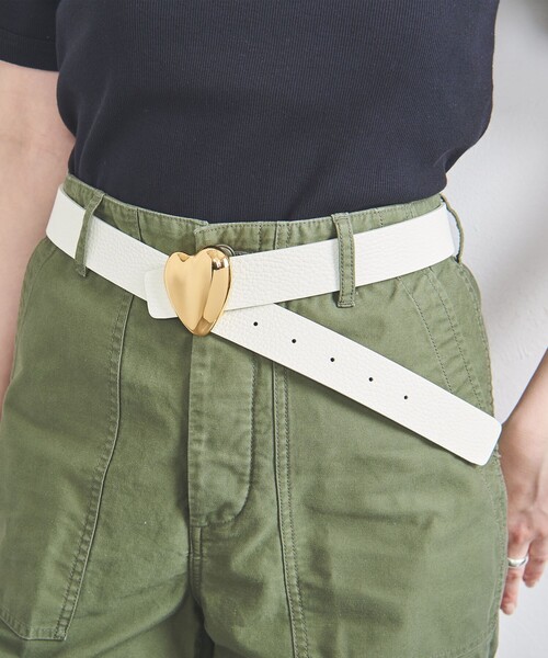 A VACATION（アヴァケーション） ベルト 「A VACATION」ハートバックル