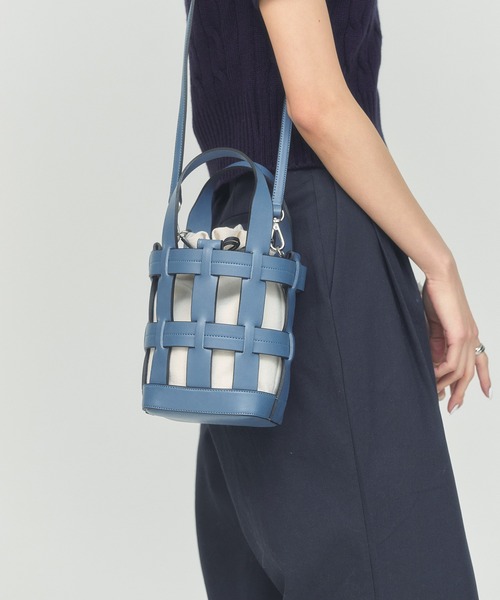 BLUE×PALANG（ブルーパラン） ショルダーバッグ バッグ MINI BASKET