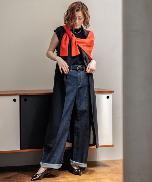 23区（ニジュウサンク） カーディガン 「洗える」ヴィスコース