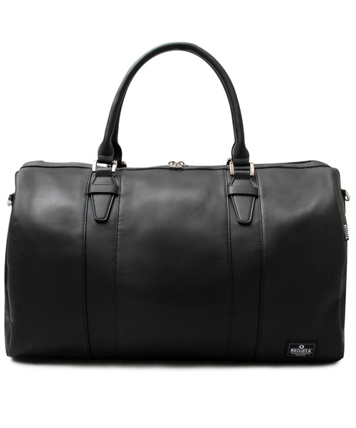 8 ボストンバッグ デカ ボストンバッグ 2WAY PUレザー メンズ