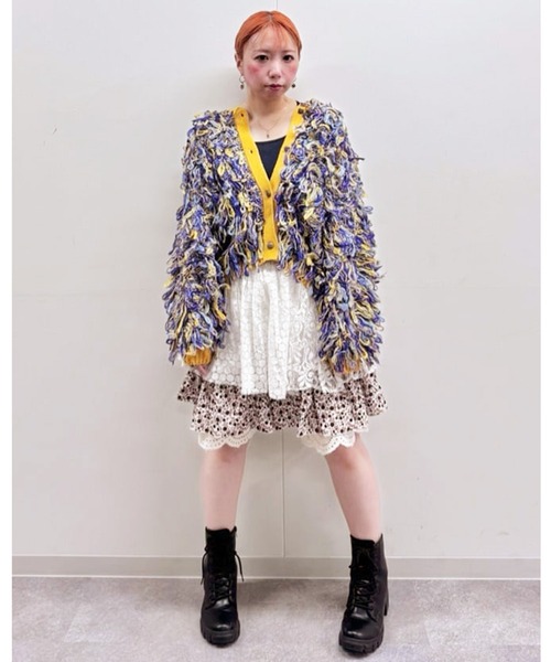 チャイハネ（CAYHANE） カーディガン 「チャイハネ」カラフルループ