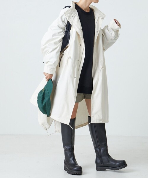 FREAK'S STORE（フリークスストア） モッズコート フリ- オフホワイト