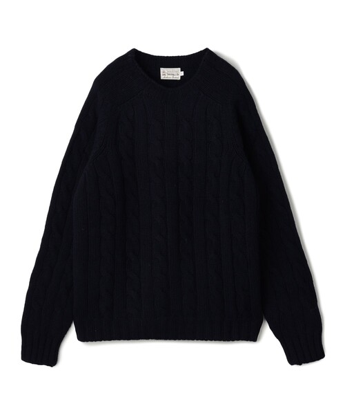INVERALLAN（インバーアラン） セーター ニット ウールケーブル クルー