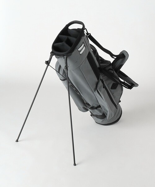 JONESのロゴ刺繍付キャディバッグ グレー レア JONESのロゴ刺繍付