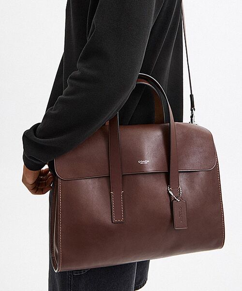 COACH（コーチ） ビジネスバッグ フラットアイアン ポートフォリオ
