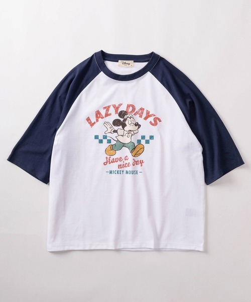 Disney（ディズニー） tシャツ 「71」「Disney/ディズニー」ミッキー