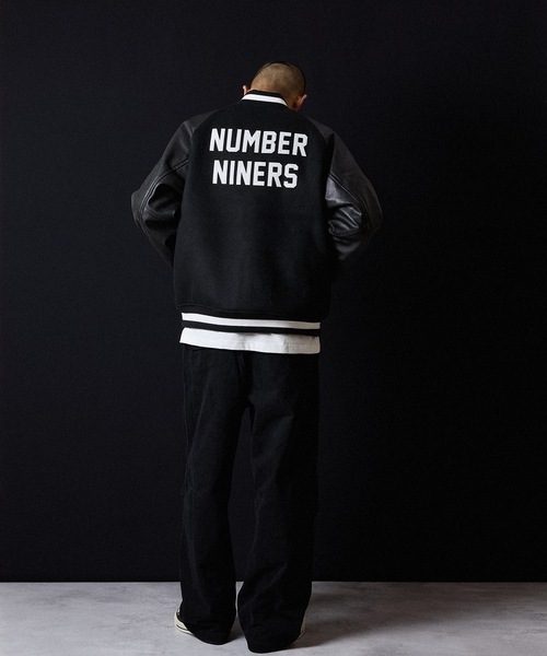 NUMBER (N)INE（ナンバーナイン） スタジャン RAGLAN SLEEVE ZIPPER