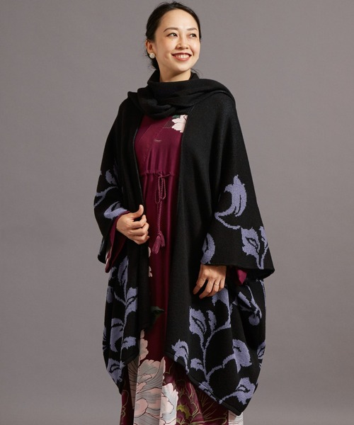 カヤ カーディガン 「カヤ」-attakee- 蔦かずら羽織 ビッグシルエット