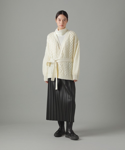 ZUCCa（ズッカ） カーディガン アランニット / ニットカーディガン