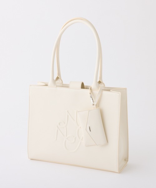 one after another NICE CLAUP トートバッグ A4サイズ収納/ロゴ
