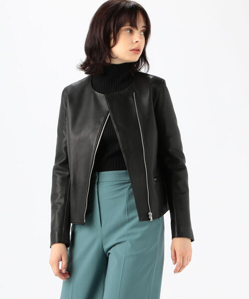 DES PRES（デプレ） レザージャケット ライダース ラムレザー ノー