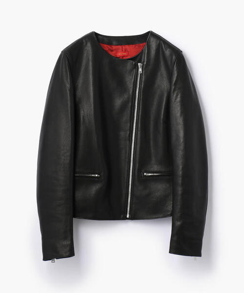 DES PRES（デプレ） レザージャケット ライダース ラムレザー ノー