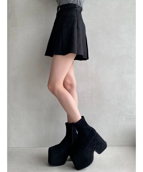 RESEXXY（リゼクシー） ブーツ 「追加生産分」厚底スエードショート
