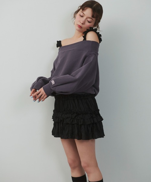 SNIDEL（スナイデル） トレーナー スウェット 「新色追加/WEB限定