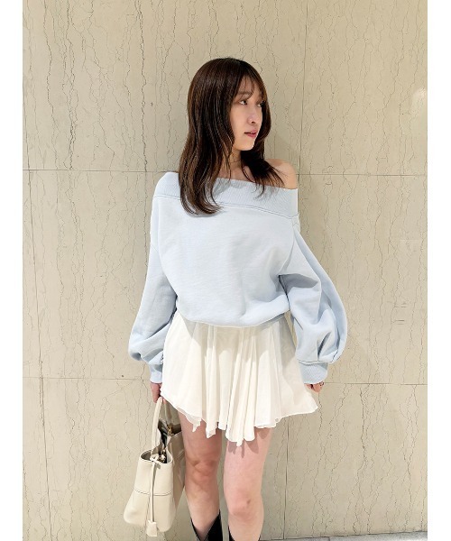 SNIDEL（スナイデル） トレーナー スウェット 「新色追加/WEB限定