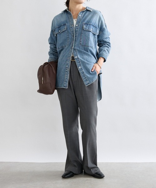 RIVE DROITE（リヴドロワ） ブラウス シャツ MONN.:./ビッグデニム