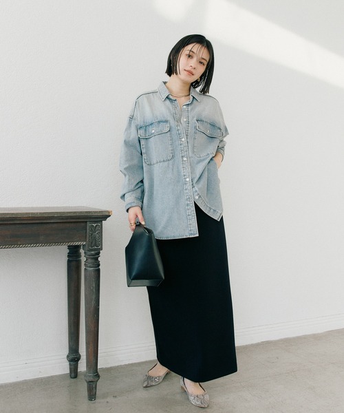 RIVE DROITE（リヴドロワ） ブラウス シャツ MONN.:./ビッグデニム