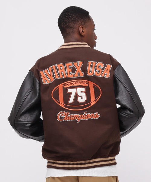 AVIREX（アヴィレックス） スタジャン 「WEB＆DEPOT限定」SKOOKUM