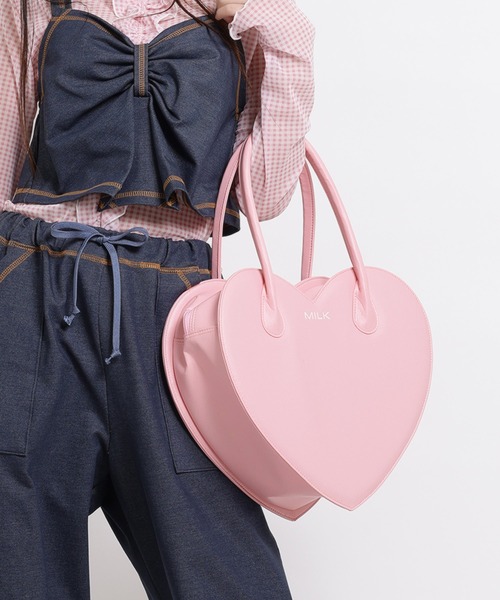 MILK（ミルク） ハンドバッグ ハート バッグ : ZOZOTOWN Yahoo!店