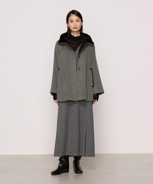K.T KIYOKO TAKASE（K.T キヨコ タカセ） コート アウター アンゴラ