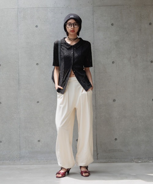 PAGEBOY（ページボーイ） スウェットパンツ ジャージ タックスウェット