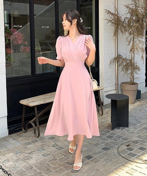 ワンピース カシュクールフレアワンピース : ZOZOTOWN Yahoo!店 - 通販