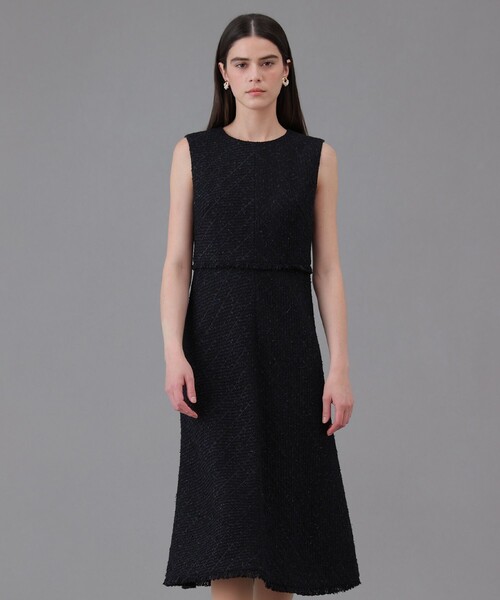 ANAYI（アナイ） ワンピース 「Eternal Line 2026」ミックスツイード