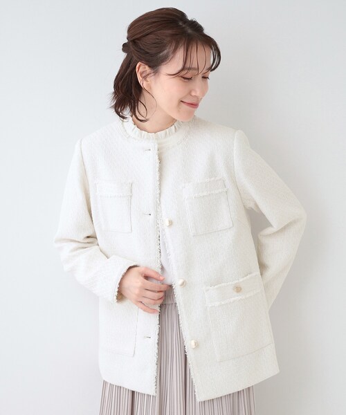 SHOO・LA・RUE（シューラルー） ジャケット ノーカラージャケット 「S