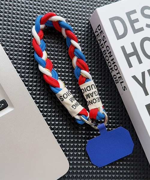 M2SUQARED/エムツースクエア」カラーブレード スマホハンドストラップ