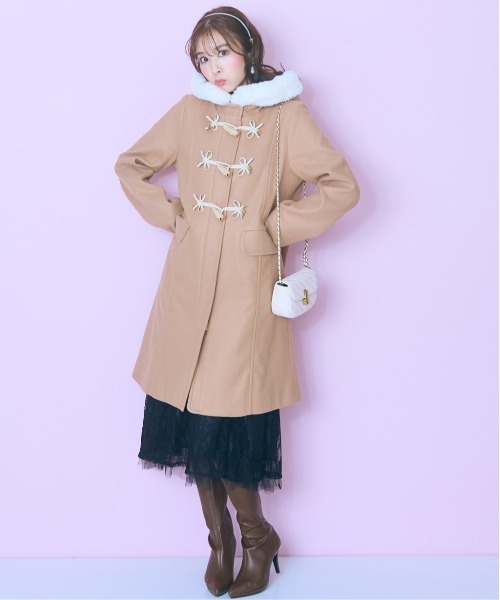 marun（マルン） ダッフルコート コート 「大きいサイズ」 フェイク