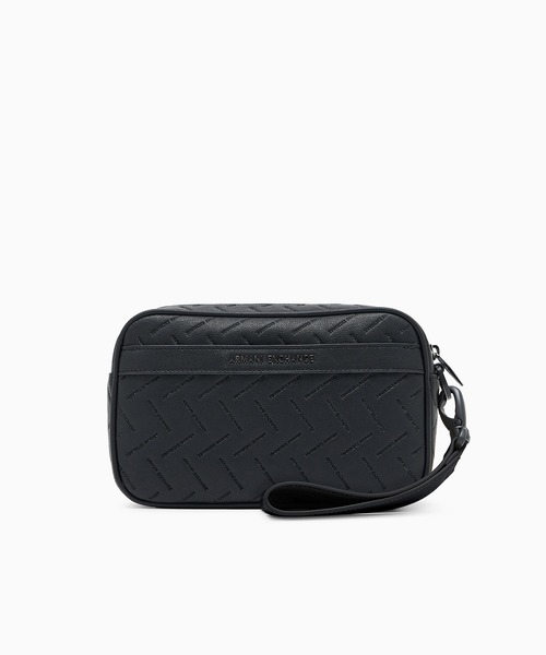 ARMANI EXCHANGE ポーチ 「A|X アルマーニ エクスチェンジ」エンボス