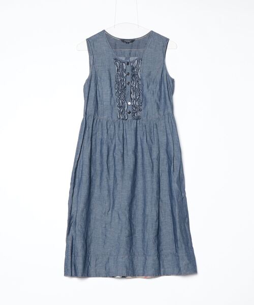 BURBERRY（バーバリー） ノースリーブワンピース 38 グレー レディース