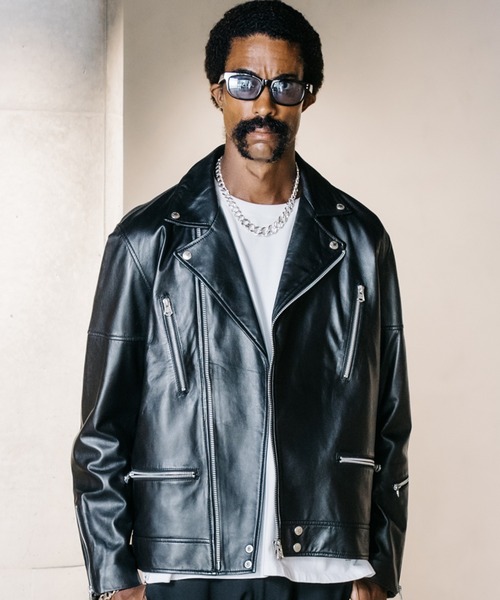 CRIMIE（クライミー） 革ジャン ライダース SPANISH LAMB LEATHER W