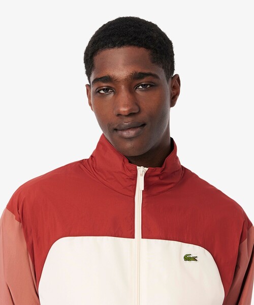 LACOSTE（ラコステ） ナイロンジャケット トリコカラーリング撥水