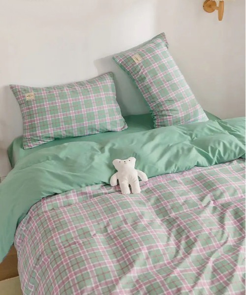 ベッド 寝具 「 ammy. / エイミードット 」 マルチ チェック柄 ベッド