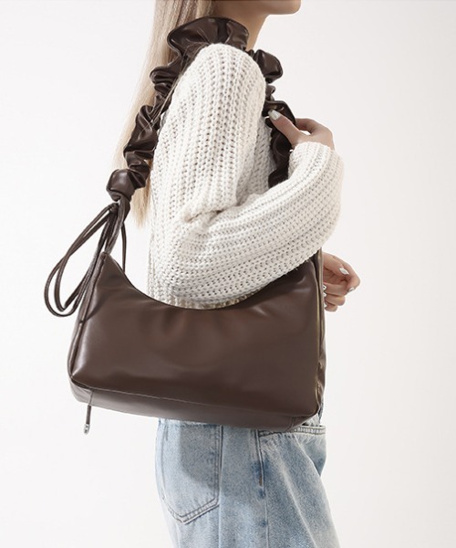 DIAVEL ショルダーバッグ バッグ 2WAY ギャザーショルダーバッグ