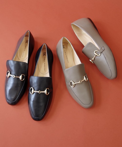 FABIO RUSCONI（ファビオルスコーニ） ローファー ビットローファー