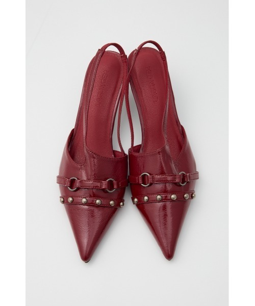 LAGUA GEM（ラグアジェム） パンプス CRUSH ENAMEL ミュール